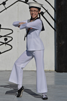 Drea Shepherd dancing The Sailor’s Hornpipe