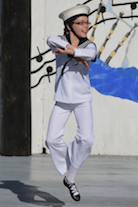Drea Shepherd dancing The Sailor’s Hornpipe