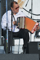 Wilfred Prosper, Jr on accordion
