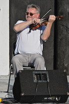 Howie MacDonald on fiddle