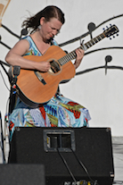 Mary Beth Carty on guitar