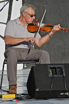Donny LeBlanc on fiddle