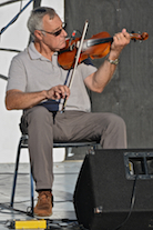 Donny LeBlanc on fiddle
