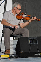Donny LeBlanc on fiddle