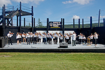 Cape Breton Fiddlers’ Association First Group Number, directed by Eddie Rogers and accompanied by Lawrence Cameron on keyboard