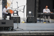 Wilfred Prosper, Jr on accordion accompanied by Kolten MacDonell on keyboard