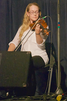 Mckayla MacNeil on fiddle