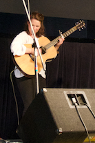 Mary Beth Carty on guitar