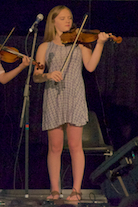 Mary Anna MacNeil on fiddle