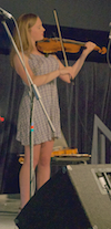 Mary Anna MacNeil on fiddle