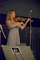 Mary Anna MacNeil on fiddle