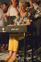 Betty Lou Beaton on keyboard