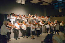 Cape Breton Fiddlers’ Association Second Group Number, directed by Stephanie MacDonald and accompanied by Betty Lou Beaton on keyboard