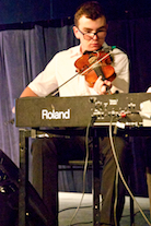Roddie MacInnis on fiddle