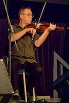 John Pellerin on fiddle