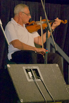 Donny LeBlanc on fiddle