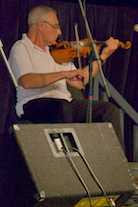Donny LeBlanc on fiddle