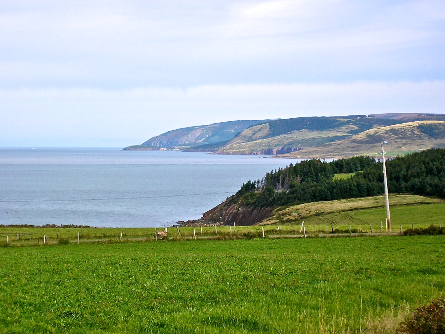 The southwestern Cape Mabou Highlands
