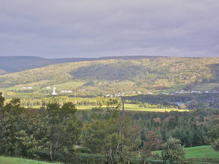 Mabou Mountain and Mabou Village