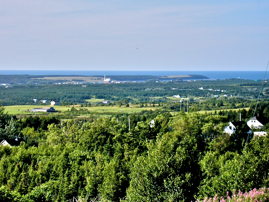 Upper end of Chéticamp Island