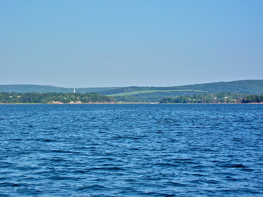 Approaching Mabou Village