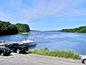 Looking downstream near the Mabou River Bridge