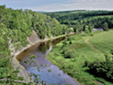 Southwest Mabou River north of Glencoe Station
