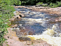 Rapids above the First Pool