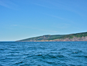 Cape Mabou as seen from the water off Beinn Alasdair Bhain