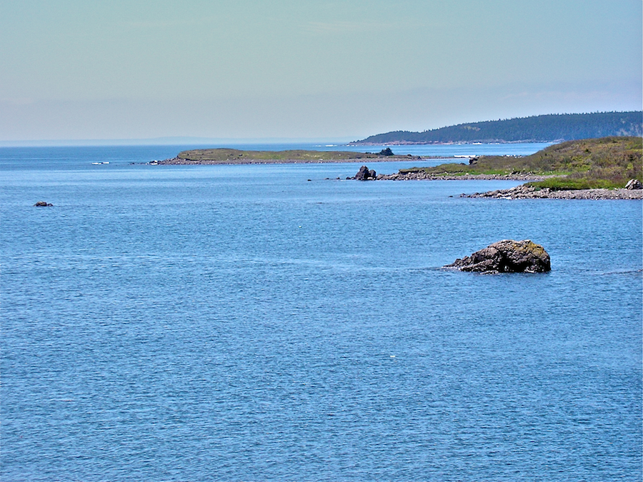 Coast towards Mackerel Cove
