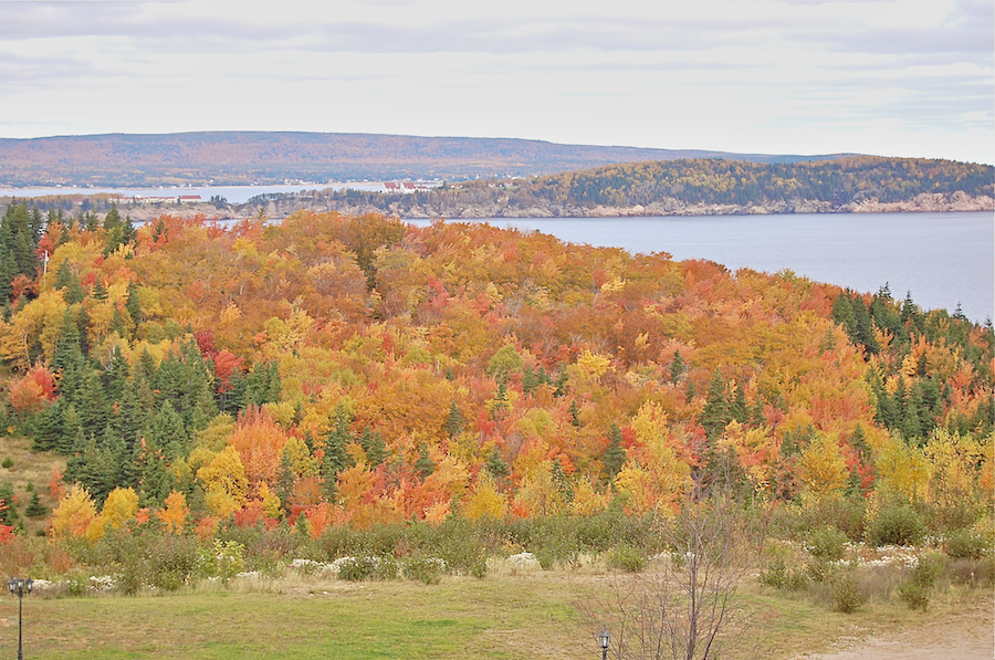 View from the Cabot Trail at Ingonish Ferry