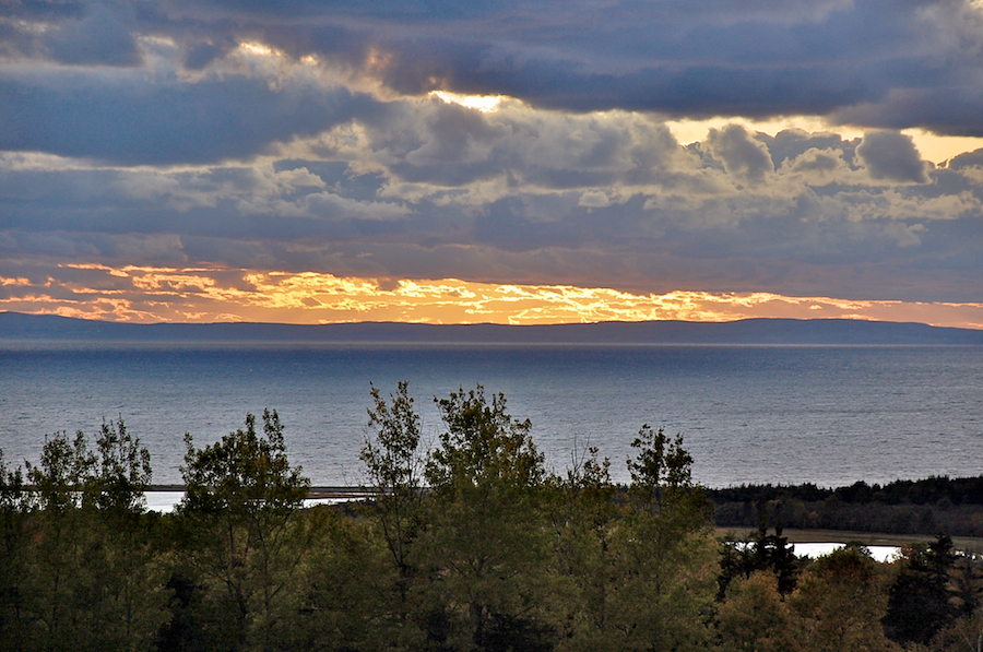Sunset over St Georges Bay