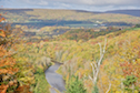 Mull River and Mabou Mountain from the Highway 252 Look-Off