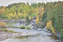 Margaree River with snow