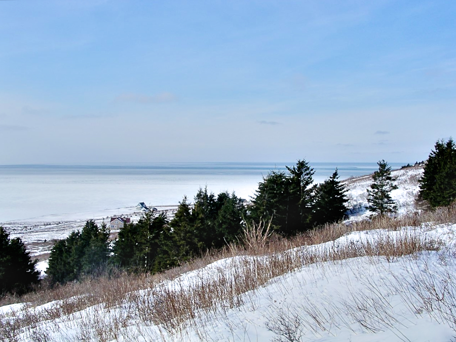 Mabou River Mouth from Mabou Harbour Mountain