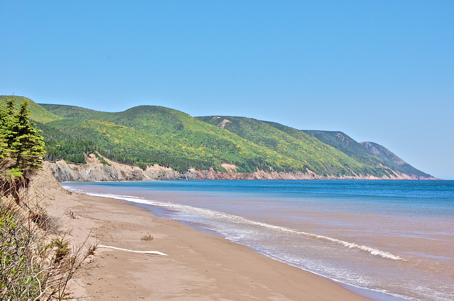 Cape North Massif from Cabots Landing Provincial Park