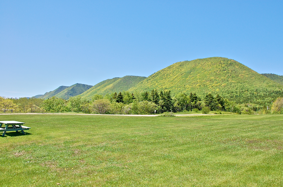 Close-up of North Mountain Prolongation