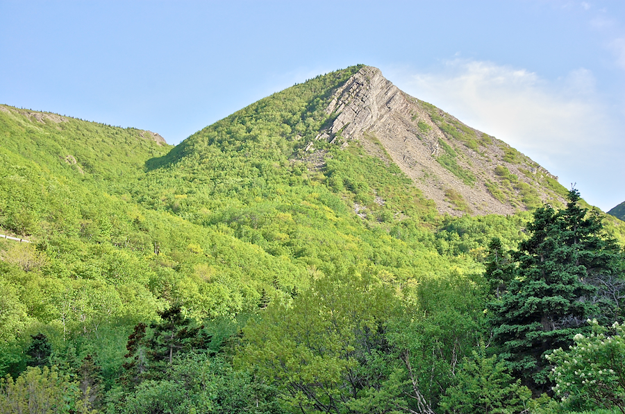 Meat Cove Mountain from below
