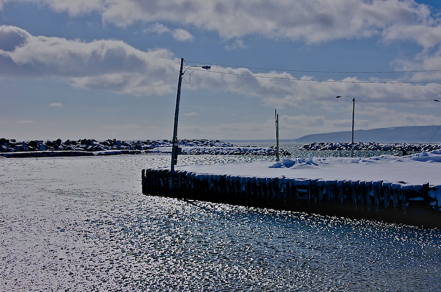 View from the Little River wharf