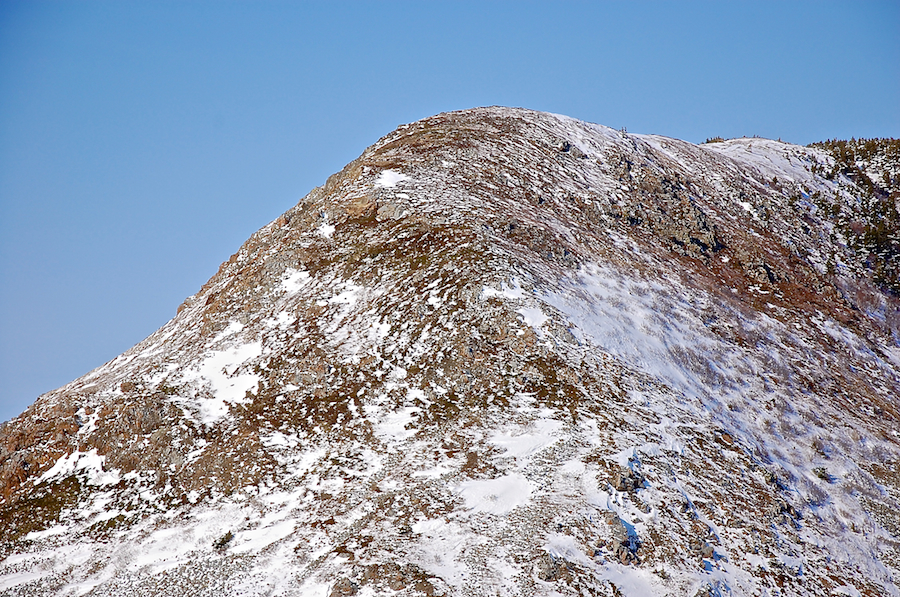 Western end of Skyline Ridge