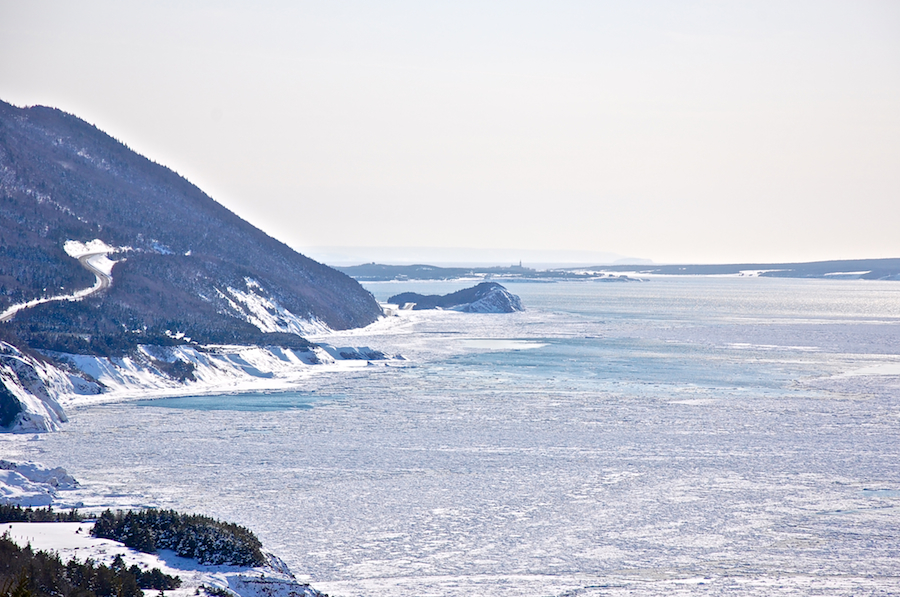 Presqu’Île and Chéticamp from French Mountain