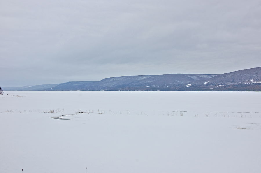 Whycocomagh Bay from south of Little Narrows
