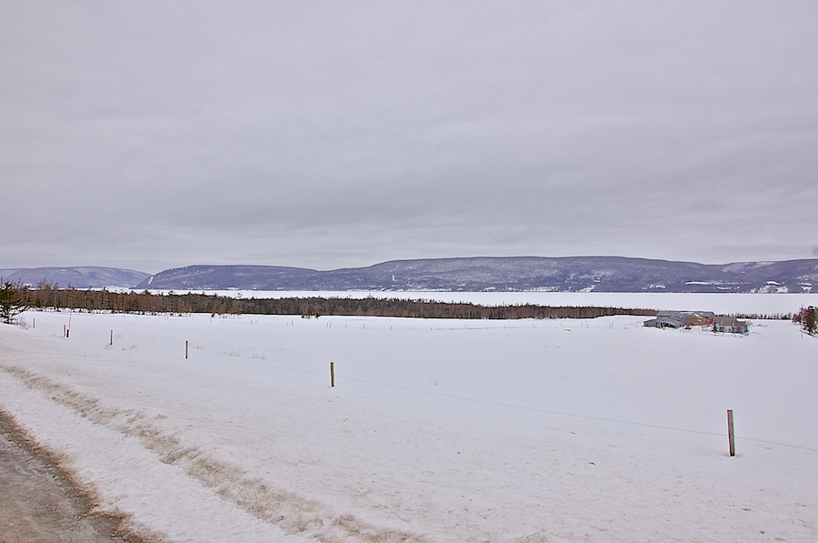 Whycocomagh Bay from Portage Road