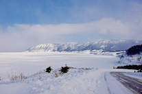 The Cape North Massif from east of Capstick