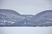 Cleft between Lewis Mountain and Northside Mountain