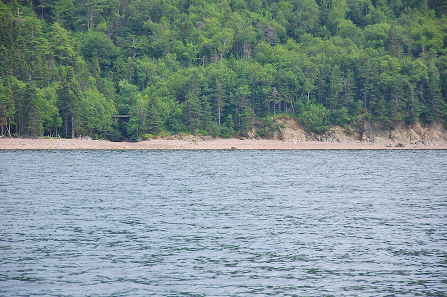 Little Grappling Beach from the west