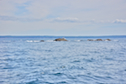 Rocky outcroppings between Ciboux and Hertford Islands