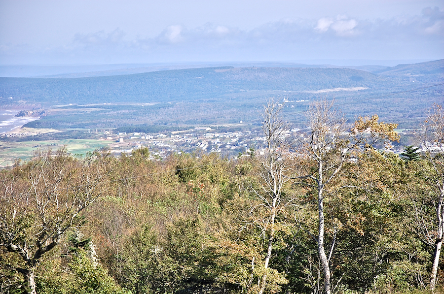 Inverness Village from Cape Mabou Road