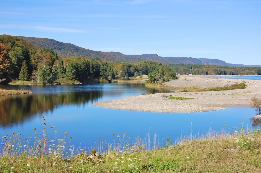MacDonalds Pond from Little River