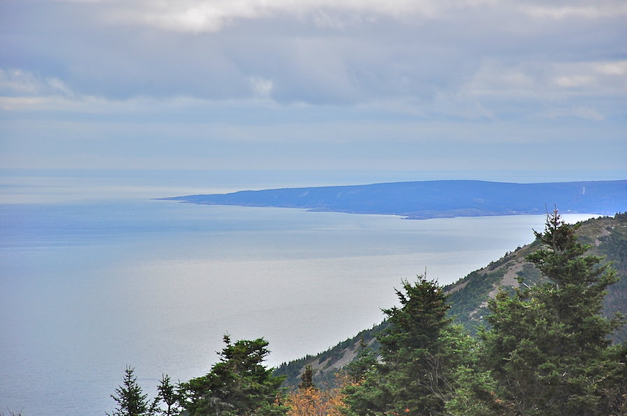 Shore from White Point to Long Point from the Cape North Massif